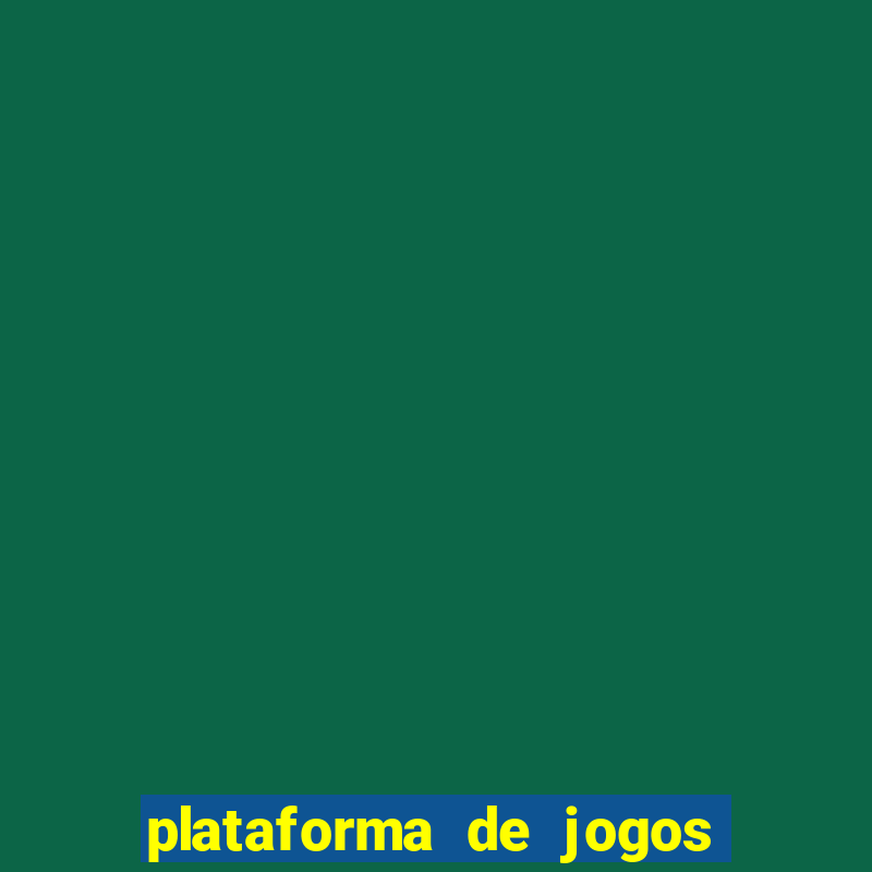 plataforma de jogos pagando no cadastro